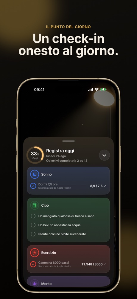 Un check-in onesto al giorno