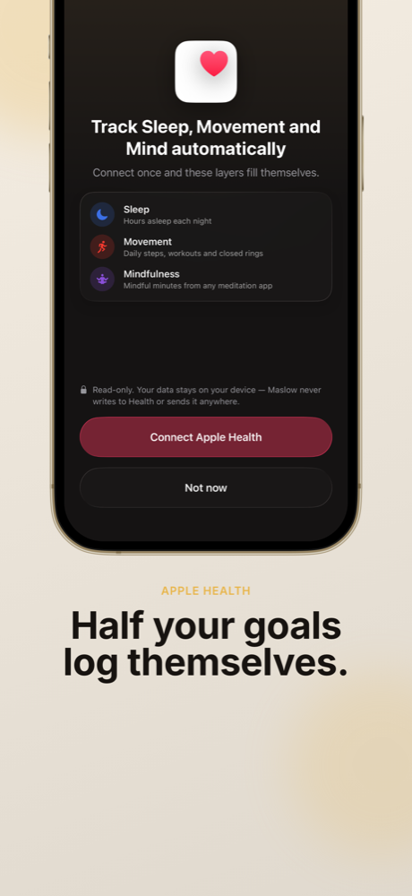 Half your goals log themselves