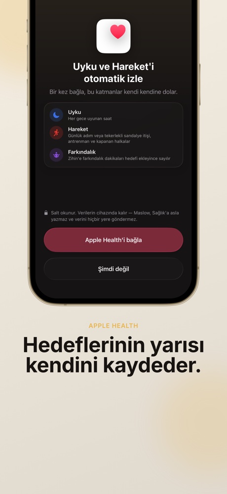 Hedeflerinin yarısı kendini kaydeder