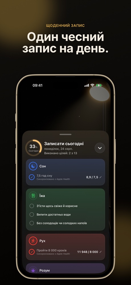 Один чесний запис на день